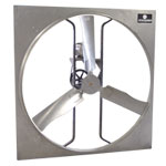 Schaefer 363P1-3V 36" Galvanized Panel Fan, 3-Wing, 1 Hp, 3-Phase, VFD Compatible 1 PK