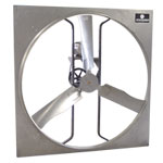 Schaefer 523GP1-27 52" Galvanized Panel Fan, 3-Wing, 1 Hp 1 PK