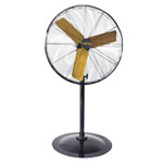 Schaefer Master MAC-24POSC 24" High Velocity Pedestal Fan, Oscillates 1 PK