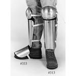 Ellwood 343 Aluminum Knee-Shin-Instep Guards 1 PAIR
