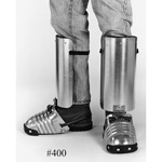 Ellwood 400-5 Aluminum Foot-Shin Guards 1 PAIR