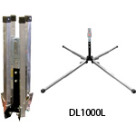 Dicke DL1000L Dynalite Sign Stand, 22" Legs w/Latch Panel Holder