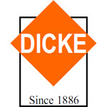 Dicke P24HIDGA Plastic Stop/Slow Paddle, 24" HI STOP/DG SLOW with 1