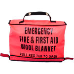 CPA Emergency and First Aid Wool Blanket Bags