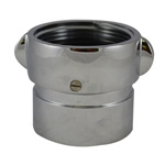 South Park SDF33S12AC Swivel Coupling, 2.5 NPT F X 2.5 NST RL Swivel - W/Screen, Chrome