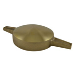 South Park LHC26P08AB Pressure Cap, Long Handle - 4", NST, Brass Finish