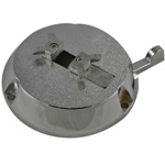South Park QL48Z20C Quic-Loc Mounting Plate, 2" NST - Chrome