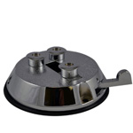 South Park QL48Z25C Quic-Loc Mounting Plate, 2.5" NST - Chrome