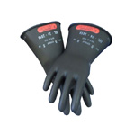 Chicago Protective LRIG-0-11 Rubber Insulated Gloves, Class 0 - 11" Length