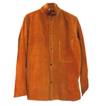 Chicago Protective 600-CL-DOM 30" Domestic Rust Split Leather Jacket