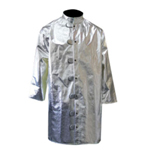 Chicago Protective 602-ABF 45" Jacket, 7 oz. Aluminized Basofil Rips