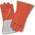 Welding Gloves Domestic Rust Leather