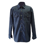 Chicago Protective 625-FR9B-N Navy Vinex® FR Work Shirt