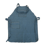 Chicago Protective 532-2PE Blue Shop Denim Apron Economy Serged with