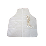 Chicago Protective 536-FRD 36" Natural FR Duck Bib Apron