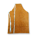 Chicago Protective 539-CL 39" Rust or Grey Split Leather Bib Apron