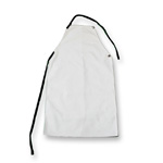 Chicago Protective 542-FRD 42" Natural FR Duck Bib Apron