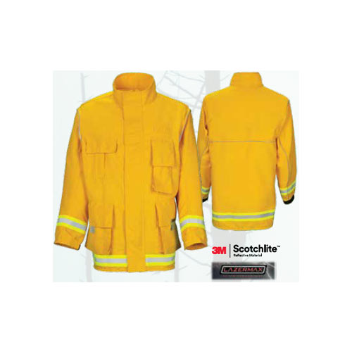 Lakeland WLSCVN26 Wildland Fire Coveralls NFPA - Nomex, Yellow