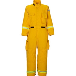 Lakeland WLSCVI26 Wildland Fire Coveralls NFPA - Cotton, Yellow