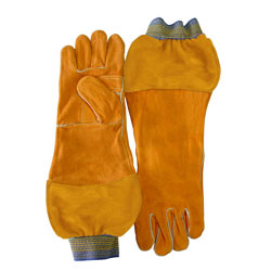 Chicago Protective 125-WS-589-CL 18" Combo Glove with Split Leather