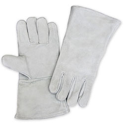 Chicago Protective SA1-GY Grey Shoulder Split Cowhide Imported Weldi
