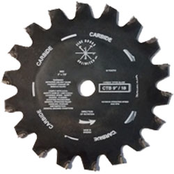 FireHooks CBT-9X18 Carbide Tip Fire Saw Blades - 9" - 18 Tip