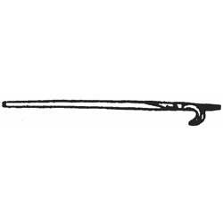 FireHooks LW Lightweight Pike Hook - Solid White Ash