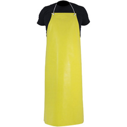 PGI 1016572 Neoprene Apron USDA 35" x 45" Yellow