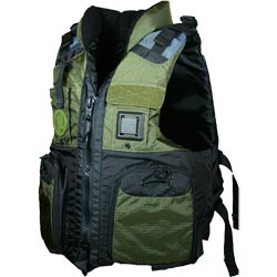 FirstWatch AV-800-GN Four Pocket Flotation Vests - Green