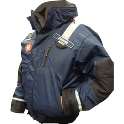 FirstWatch AB-1100PRO-N Pro Flotation Bomber Jackets Navy