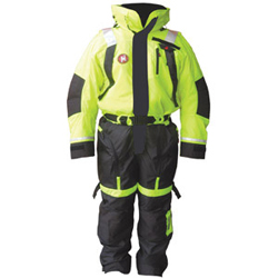 FirstWatch AS-1100-HV Flotation Suits - Hi Vis Yellow