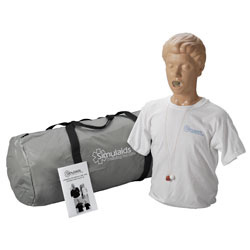 Simulaids 100-1602 Adult Choking Manikin With Carry Bag