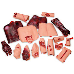 Simulaids 800-6701 Trauma Manikin Moulage Kit