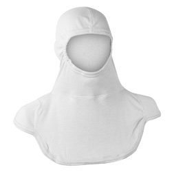 Majestic NFPA Hood PAC III, Nomex Blend, White (Standard)