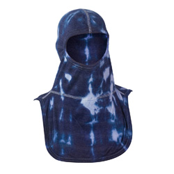 Majestic Tie Dye Blue and White NFPA Hood PAC II