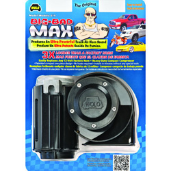 Wolo 619 Horn Big Bad Max 12-Volt 123.5 Decibels 320 Hz