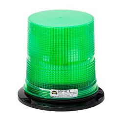 Wolo 3097PPM-G Light Apollo 8 Green Lens 12-60 Volt Permanent & Pipe