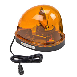 Wolo 3200-A Light Emergency 1 Amber Lens 12-Volt Magnet Mount