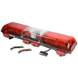 Wolo 7510-R Lightbar Infinity 2 Red Lens 12-Volt Strobe