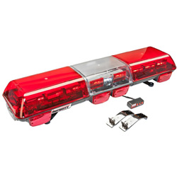 Wolo 7710-R Lightbar Infinity 3 Red Lens 12-Volt GEN 3 LED