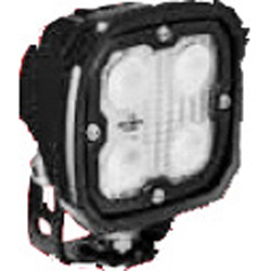 FireTech FT-WL-2000-F-B Work Light, Small, Flood, Black Housing