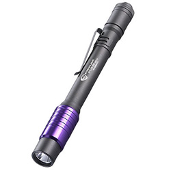 Streamlight 66148 Stylus Pro USB UV with 120V AC adapter, USB cord,