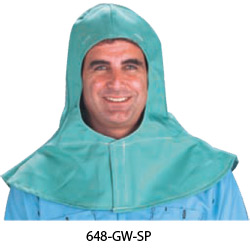 CPA Aluminized Open Face Hoods - 648-GW-SP