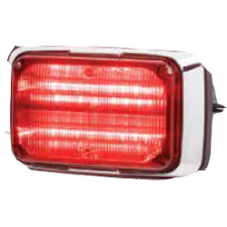 Federal Signal QL64C-RR FLASHING RED, CLR LENS,