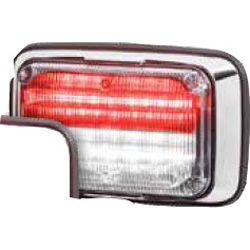 Federal Signal QL64C-RW FLASHING RED & WHT,SPLIT COLOR