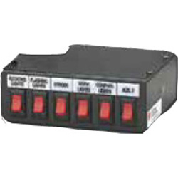 Federal Signal SW300-B 6-SWITCH CONTROL W/ BRKT