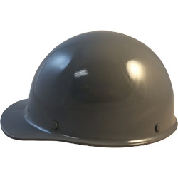 grey hard hat