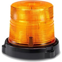 Federal Signal 100SD-A SPIRE 100, SHORT, AMBER, METAL