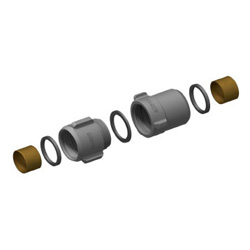 Action A533 5-PART Spec Aluminum Couplings