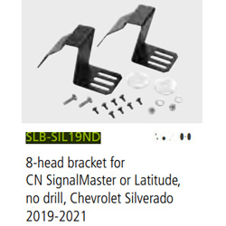 Federal Signal SLB-SIL19ND BRKT KIT,CNSM/LAT,19SILV